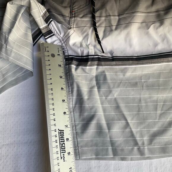 Goodfellow and Co Men’s Swimming Trunks size 33W, Gray, Swimming Shorts - Picture 5 of 12